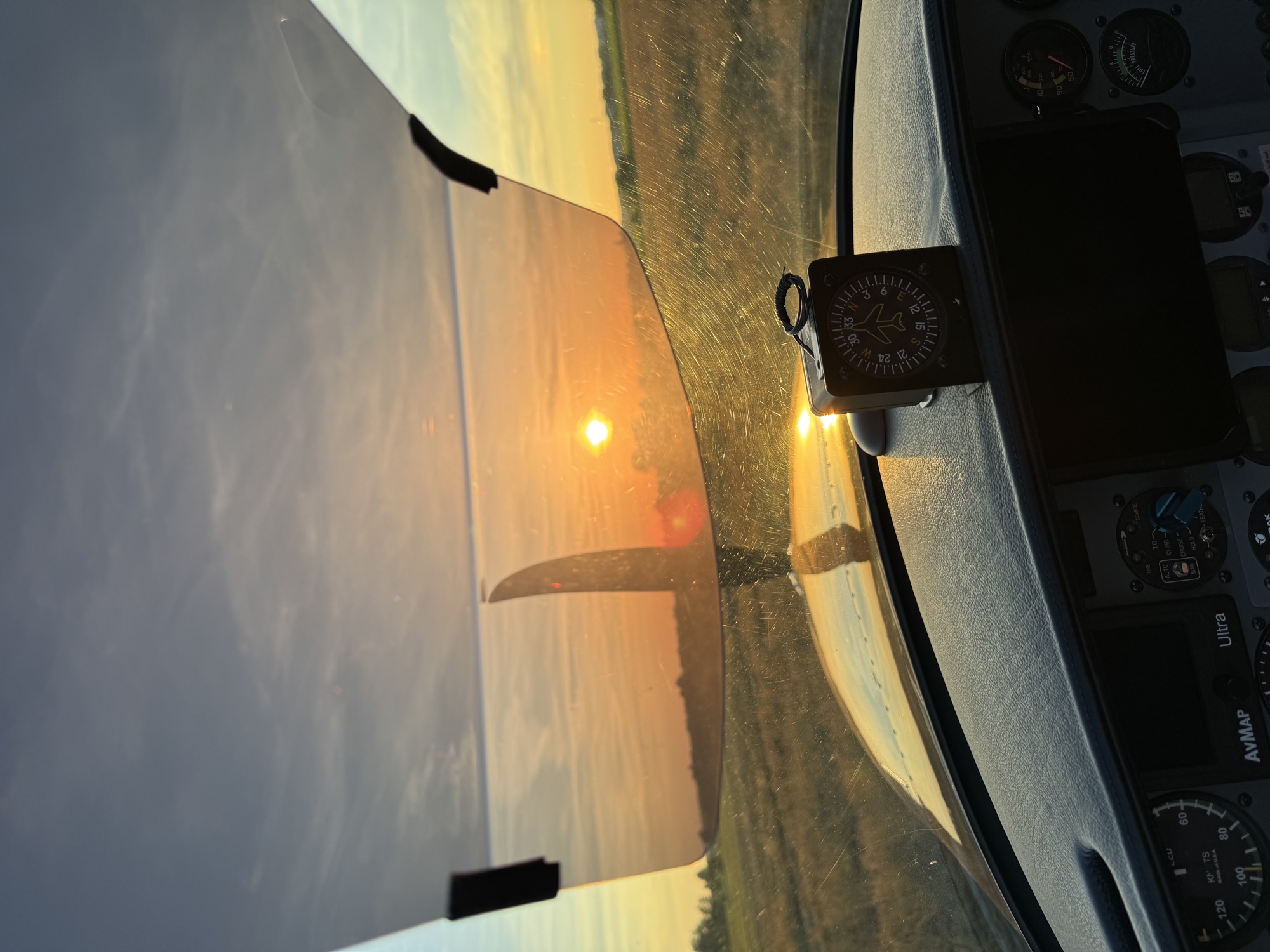 When the sun is low ...